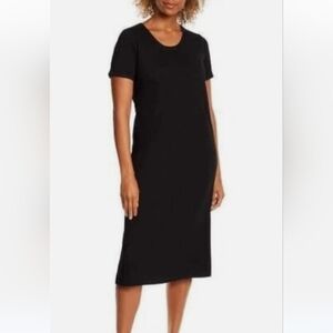 Classic  Jessica Simpson Black Midi Dress